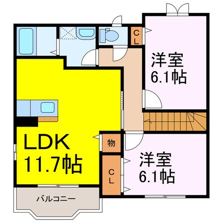 プラネットの物件間取画像